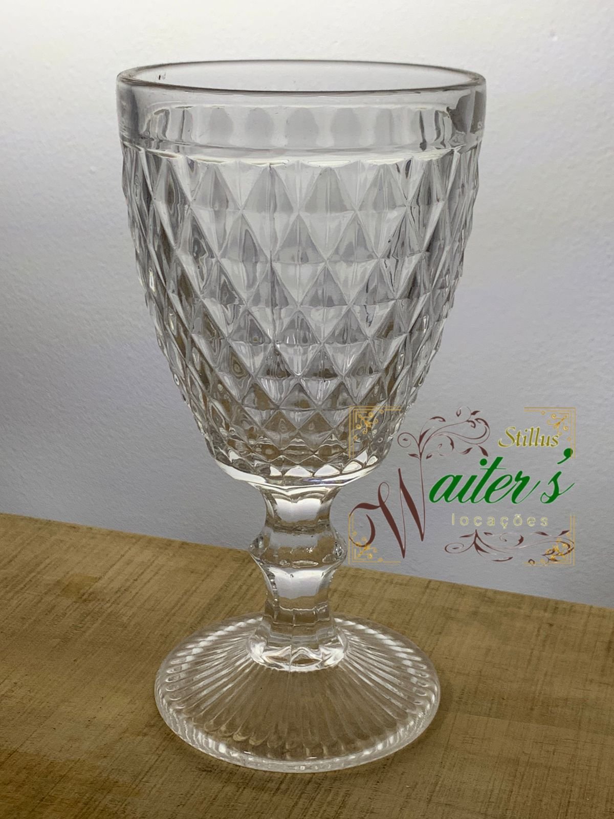 Taça bico de abacaxi transparente